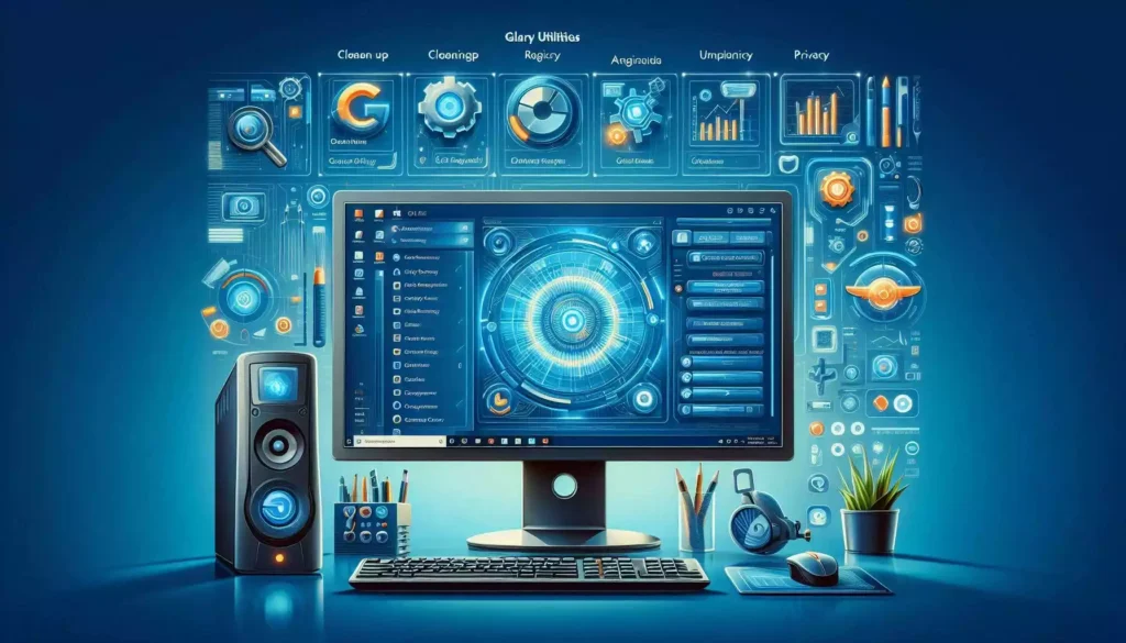 Boost PC performance with Glary Utilities, a comprehensive system optimization tool for Windows, featuring registry cleanup and privacy enhancements