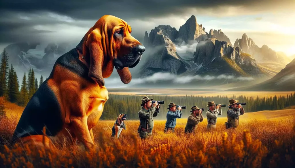 Discover the keen scent tracking abilities and loyal nature of the Bloodhound, a remarkable breed known for its exceptional hunting and rescue skills