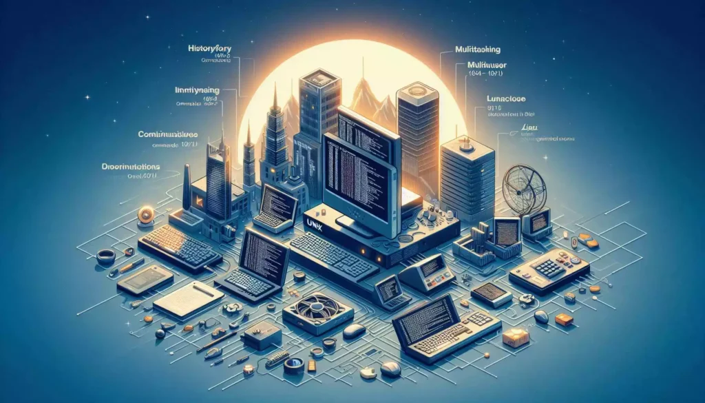 Discover Unix, a pioneering OS family