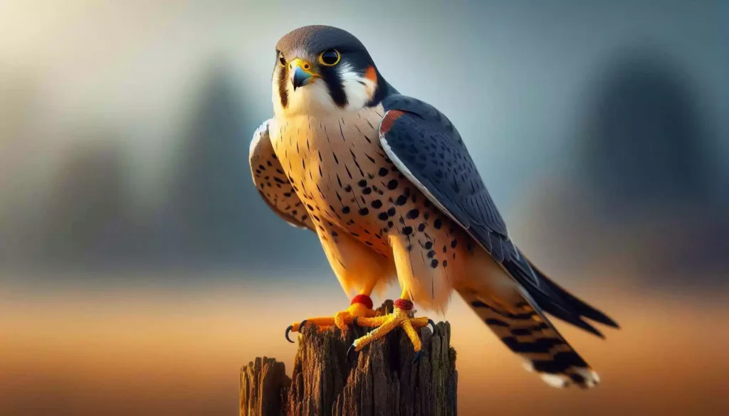 Discover the Eurasian Hobby, a majestic bird of prey renowned for its swift hunting skills and striking appearance