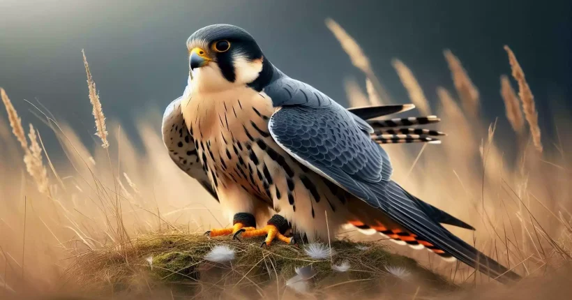 Discover the Eurasian Hobby, a sleek & agile hunter of the skies, known for its swift aerial pursuits and impressive falconry skills
