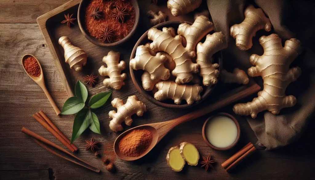 Discover the spicy world of ginger, from its ancient history to culinary uses, health benefits, and cultural significance