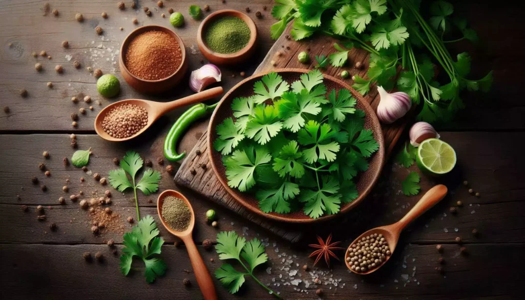 Discover the versatile coriander leaves, a staple in global cuisines