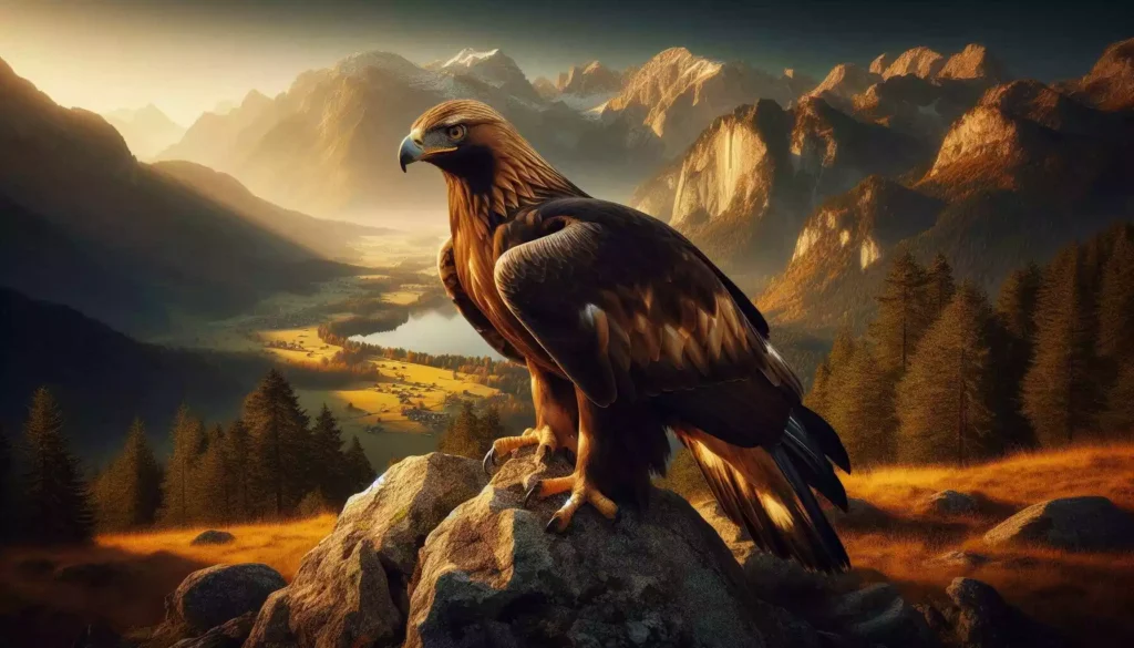 Explore the majestic world of the Golden Eagle, a powerful bird of prey known for its sharp vision and agile hunting skills in diverse landscapes