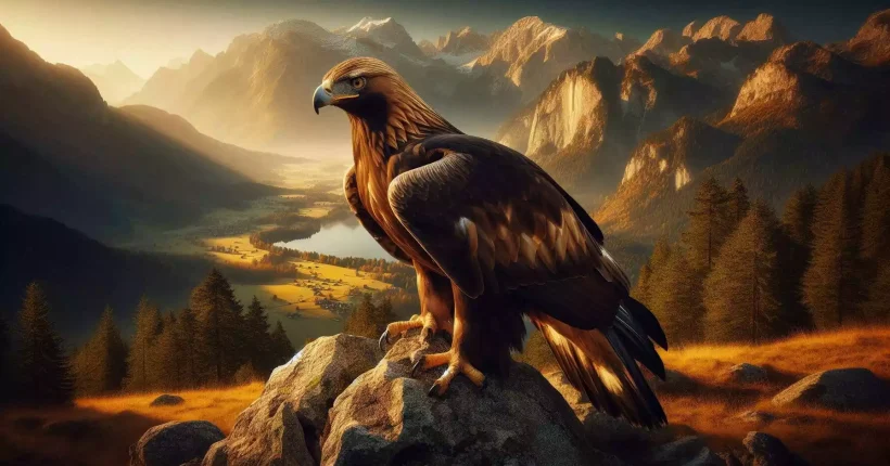 Explore the majestic world of the Golden Eagle, a powerful bird of prey known for its sharp vision and agile hunting skills in diverse landscapes