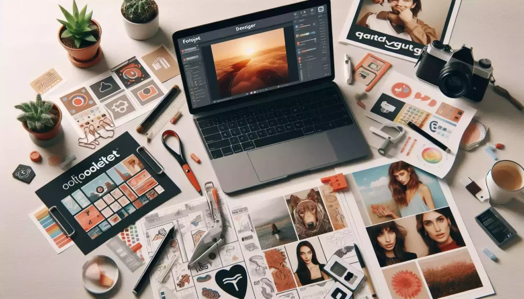 FotoJet Designer is a web based tool for creating social media posts, posters, banners, and more