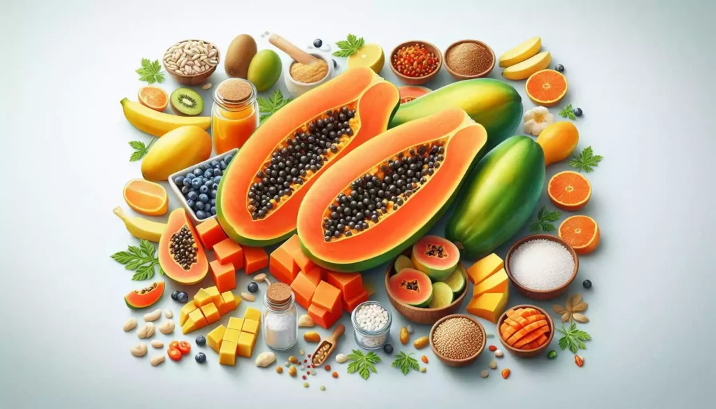 Papaya is not just a tasty fruit; it's a powerhouse of essential nutrients, rich in vitamins, minerals, antioxidants, and enzymes that contribute to overall health and wellness