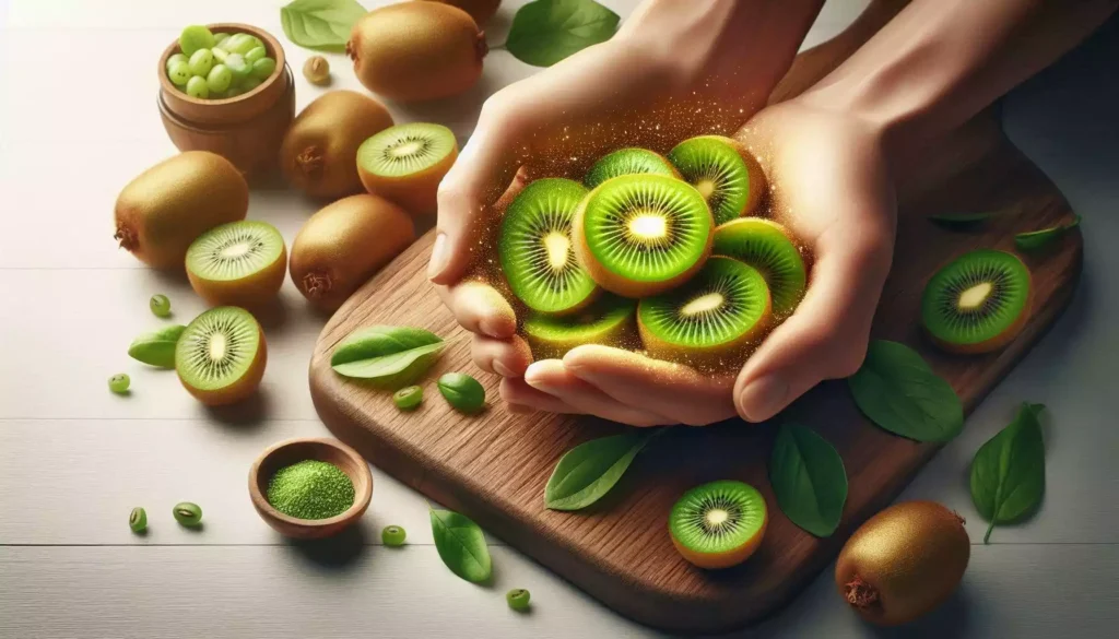 Discover the incredible health benefits of kiwi fruit in this comprehensive guide. Uncover the powerhouse of nutrients packed in this small, green fruit. Learn about its high vitamin