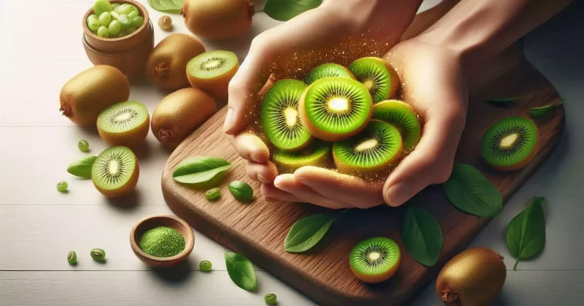 Discover the incredible health benefits of kiwi fruit in this comprehensive guide. Uncover the powerhouse of nutrients packed in this small, green fruit. Learn about its high vitamin