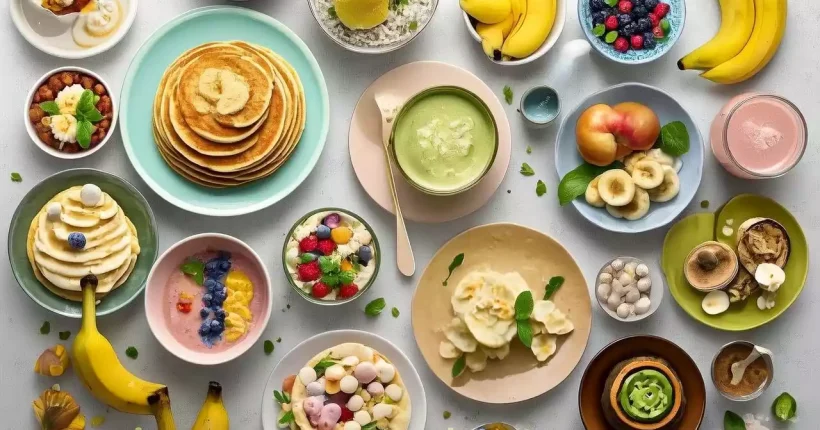 Discover 25 healthy banana recipes that transform this humble fruit into nutritious meals and snacks! from banana pancakes and smoothie