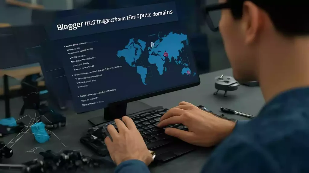 How to prevent blogger from redirecting to country specific domains stop automatic .in, .uk url changes. keep your global .com link. detailed steps!