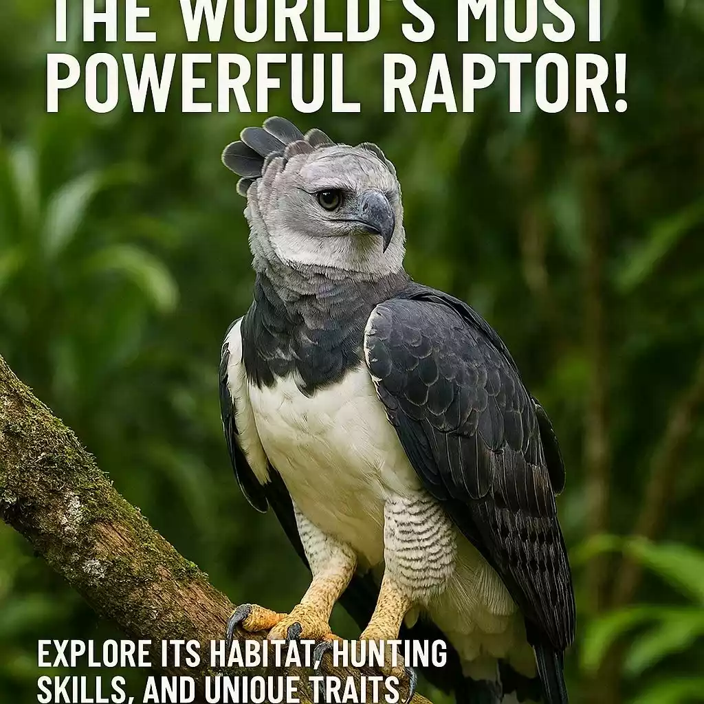 Meet the harpy eagle, the world's most powerful raptor! explore its habitat, hunting skills, and unique traits in this fascinating deep dive. 🦅 #harpyeagle #wildlife