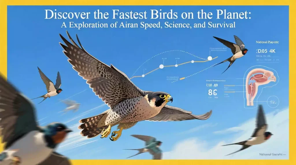 Discover the fastest birds on the planet a exploration of avian speed, science, and survival