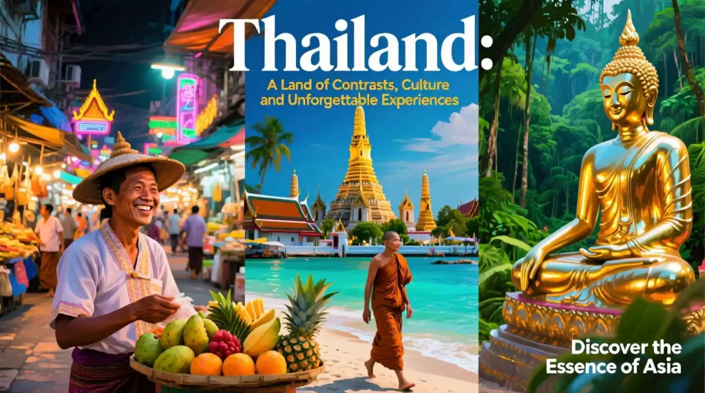 Thailand A Land of Contrasts, Culture, and Unforgettable Experiences