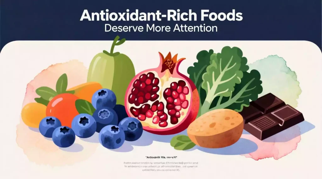 Antioxidant Rich Foods Deserve More Attention
